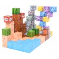 Set of Magnetic Cubes, Blocks, 88 pcs.