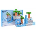 Set of Magnetic Cubes, Blocks, 113 pcs.