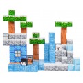 Set of Magnetic Cubes, Blocks, 113 pcs.