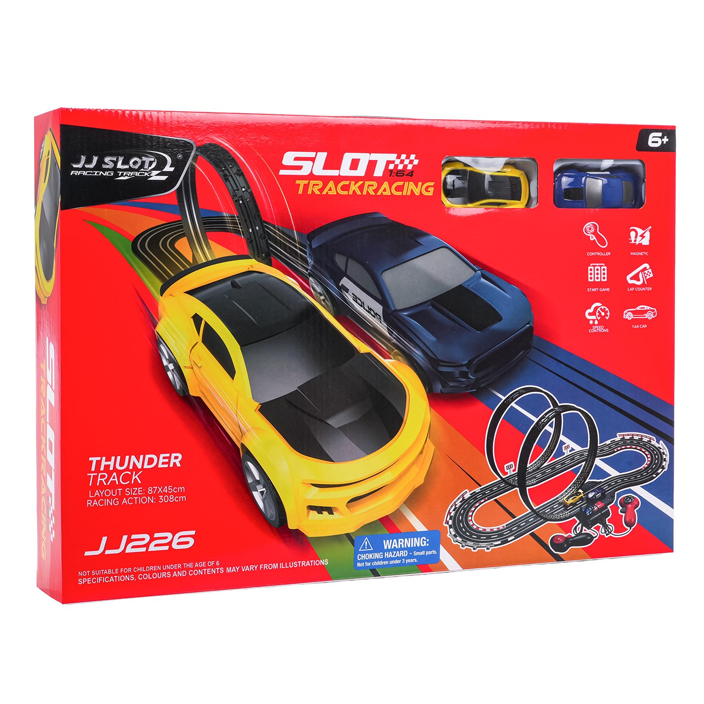 TRACK SPORT Car Racing Track Length 308cm