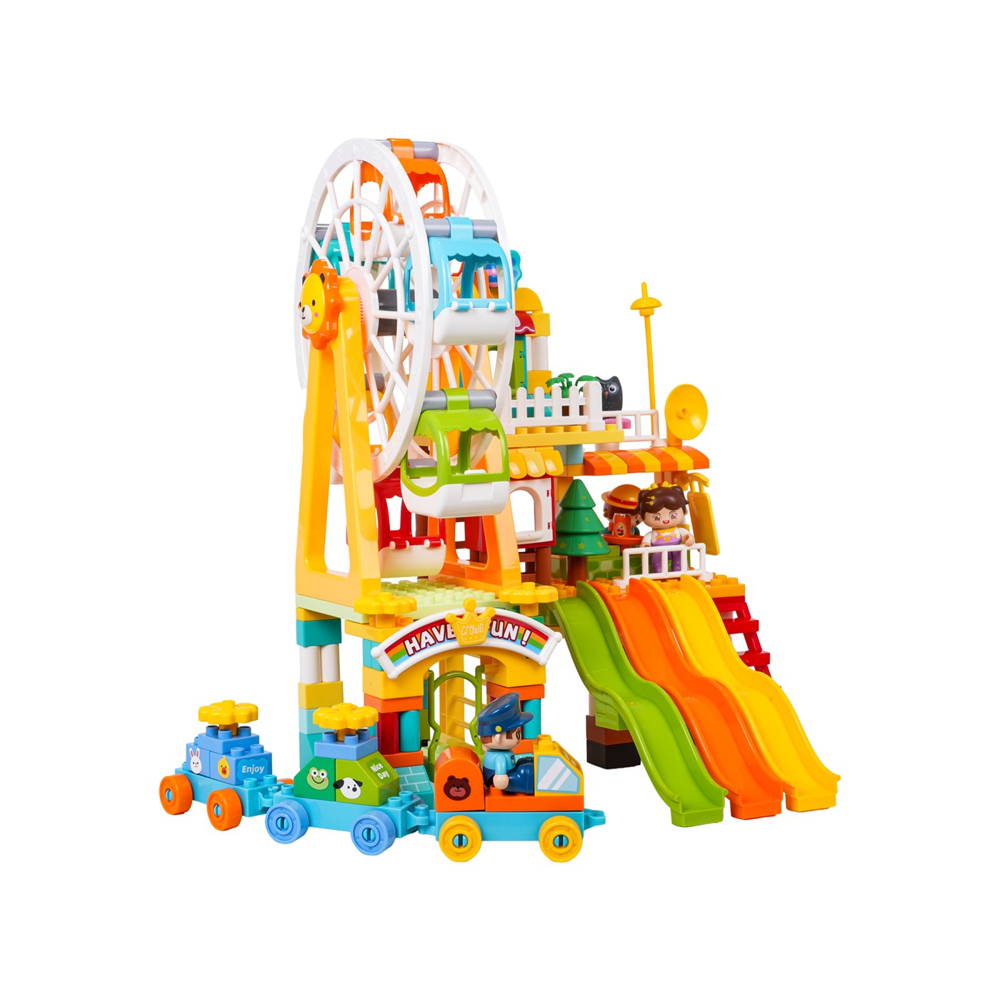Amusement Park Construction Blocks 235pcs.