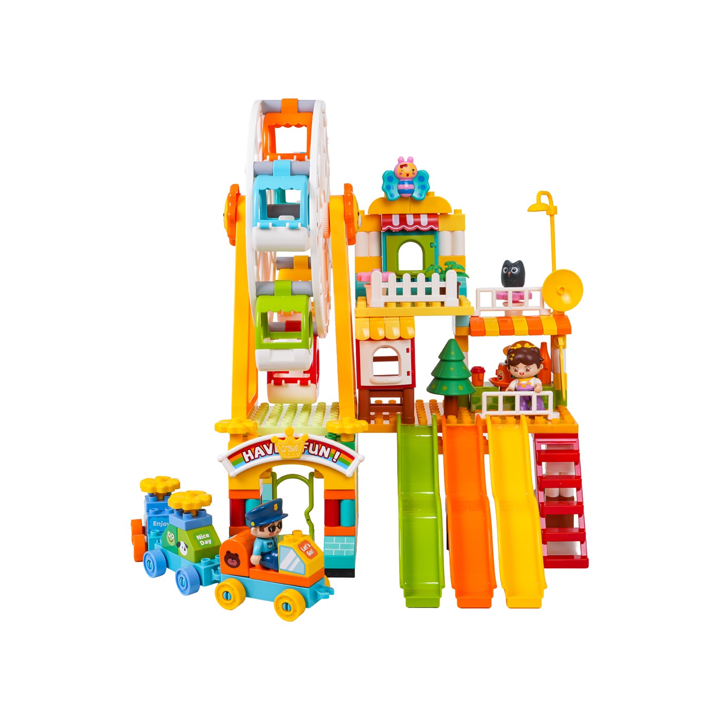 Amusement Park Construction Blocks 235pcs.