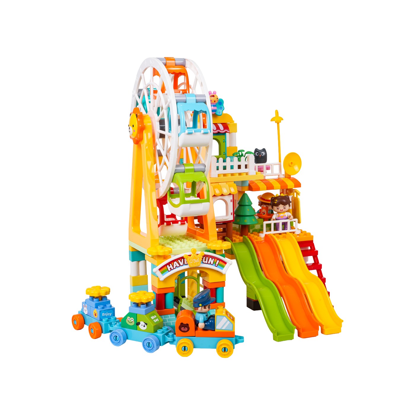 Amusement Park Construction Blocks 235pcs.