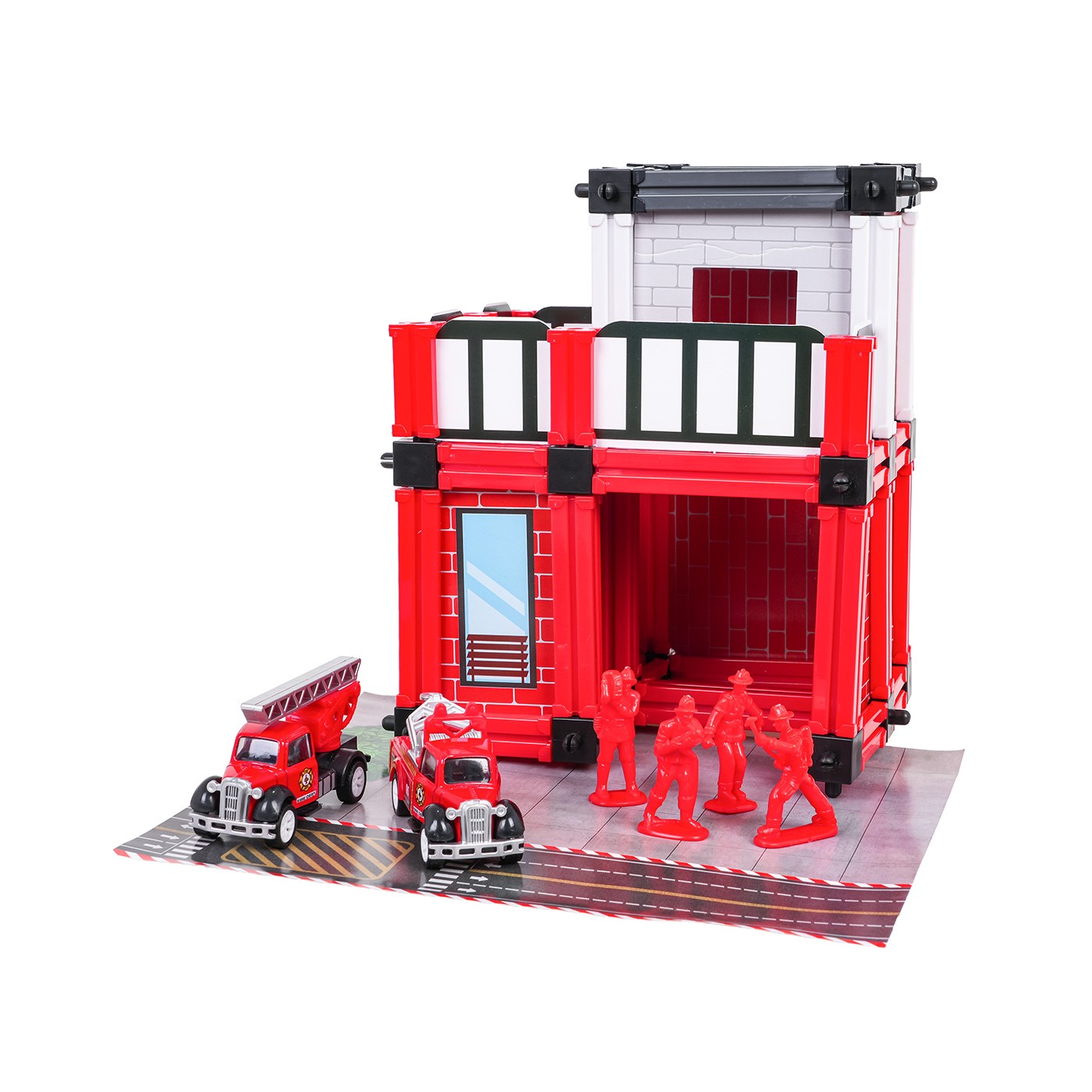 Fire Department Garage Set + Accessories and Figures