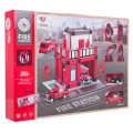Fire Department Garage Set + Accessories and Figures