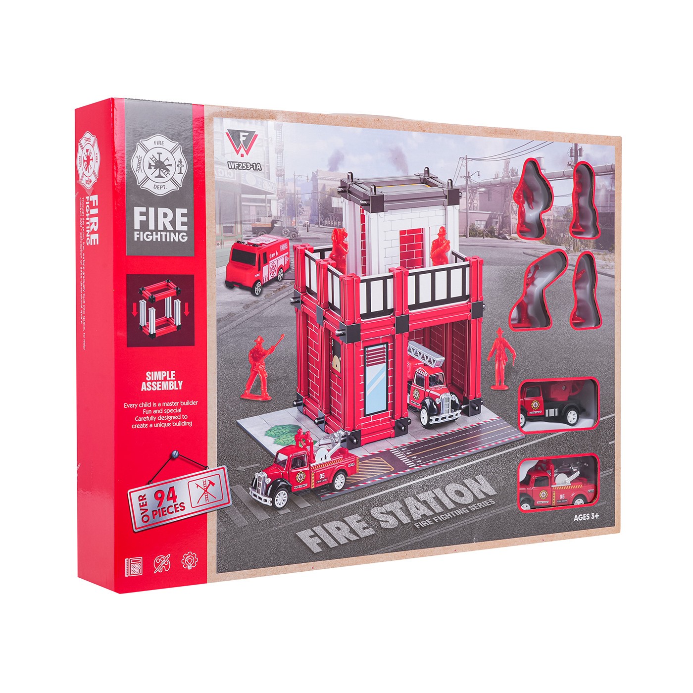 Fire Department Garage Set + Accessories and Figures