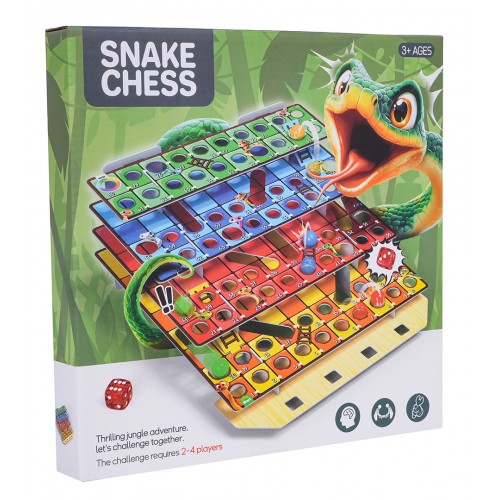 3D Snake Ladder Board Game