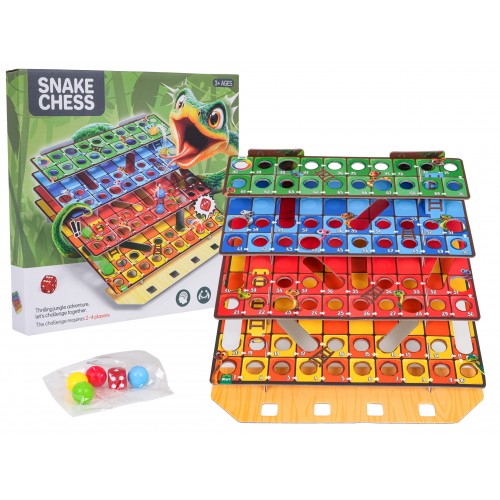 3D Snake Ladder Board Game