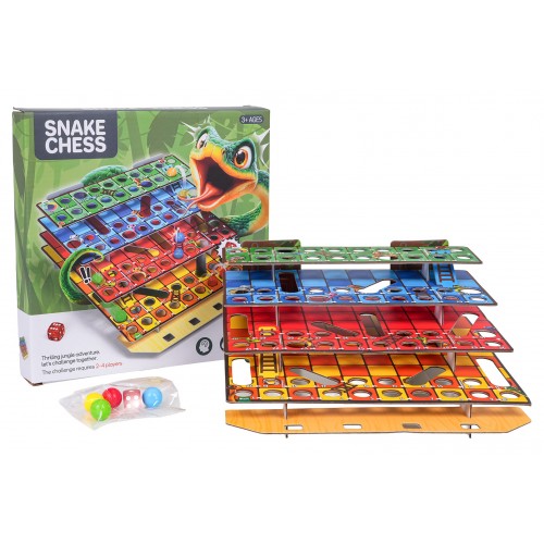 3D Snake Ladder Board Game