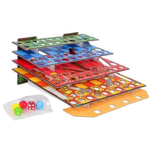 3D Snake Ladder Board Game