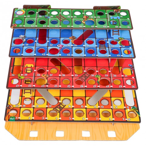 3D Snake Ladder Board Game