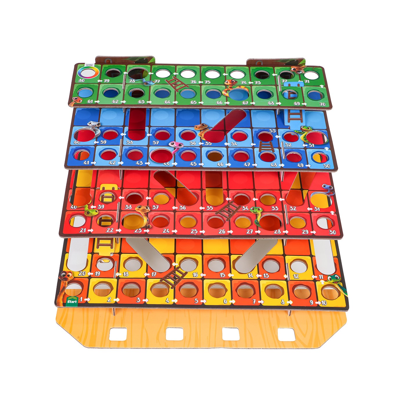 3D Snake Ladder Board Game