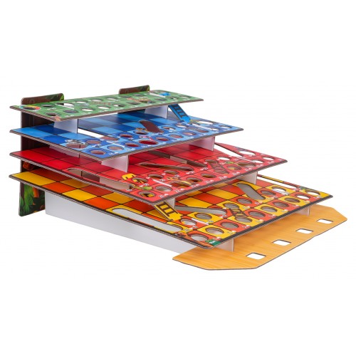 3D Snake Ladder Board Game