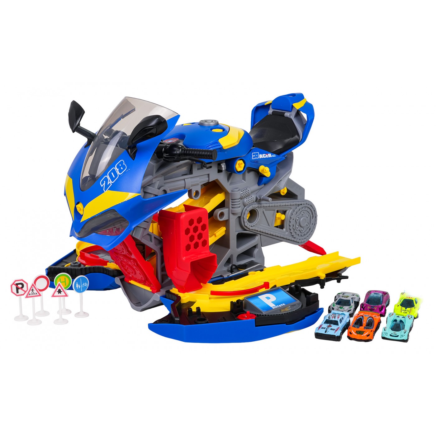 MEGA Parking with Smoke Function Motorcycle