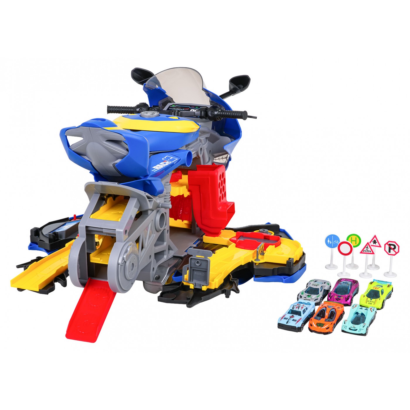MEGA Parking with Smoke Function Motorcycle