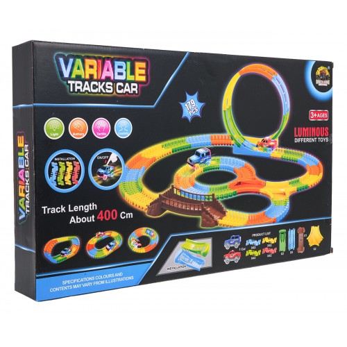 Car Race Track VARIABLE 179pcs.