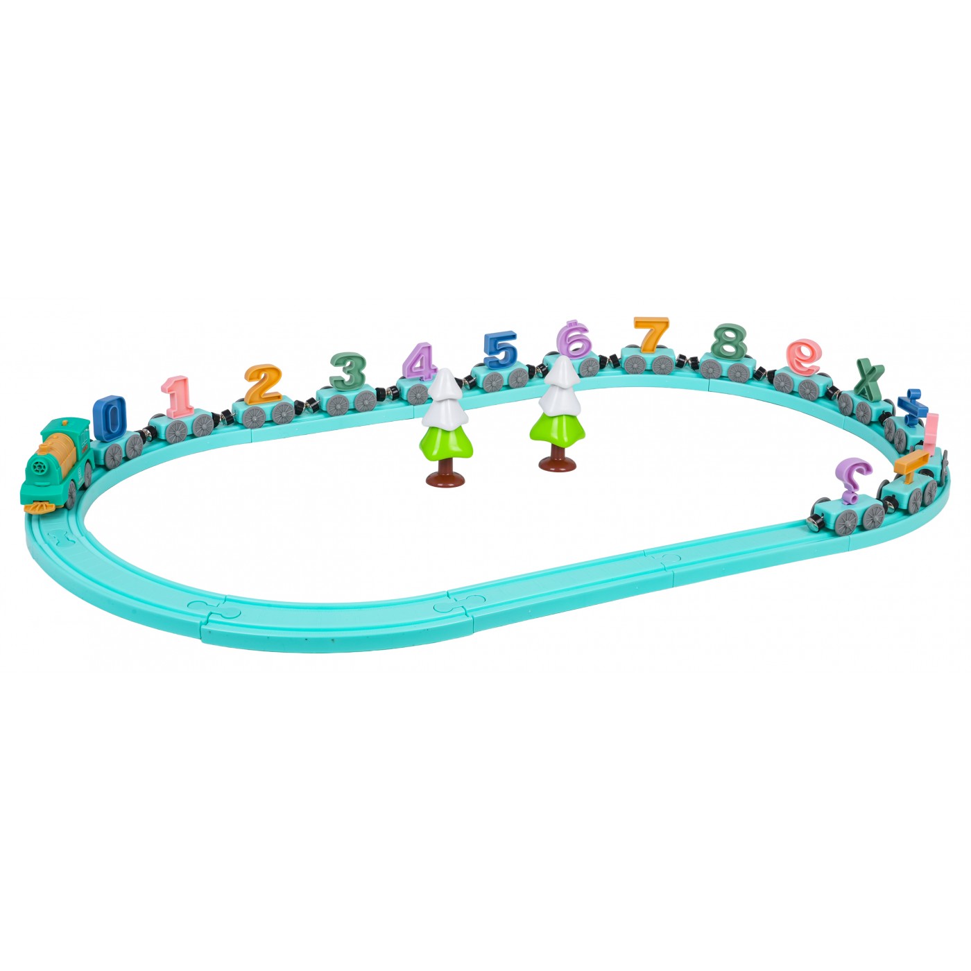Mathematical Train 53 pcs.
