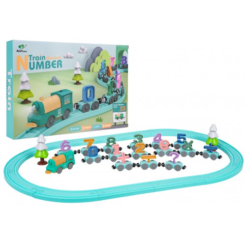 Mathematical Train 53 pcs.