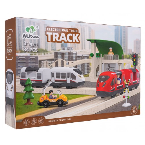 City Train with Light and Sound Function 80 pcs.