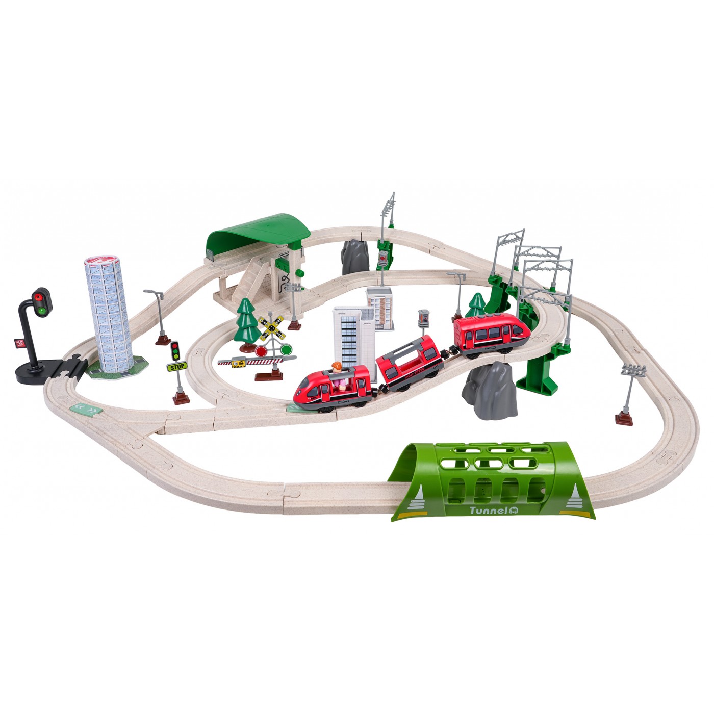 City Train with Light and Sound Function 89 pcs.