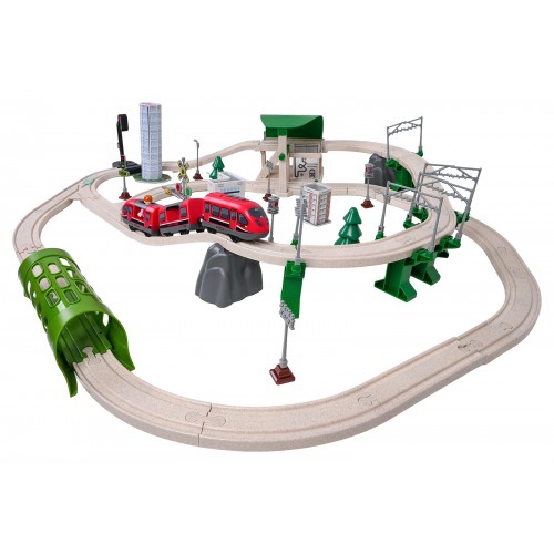 City Train with Light and Sound Function 89 pcs.