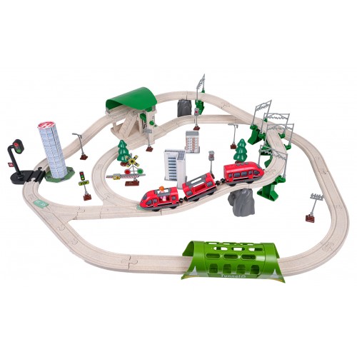 City Train with Light and Sound Function 89 pcs.