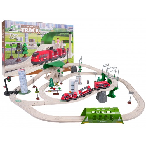 City Train with Light and Sound Function 89 pcs.