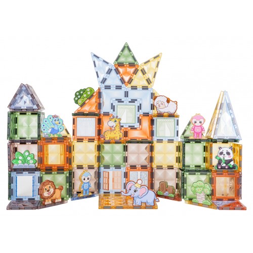 Magnetic Blocks Set 116 pcs.