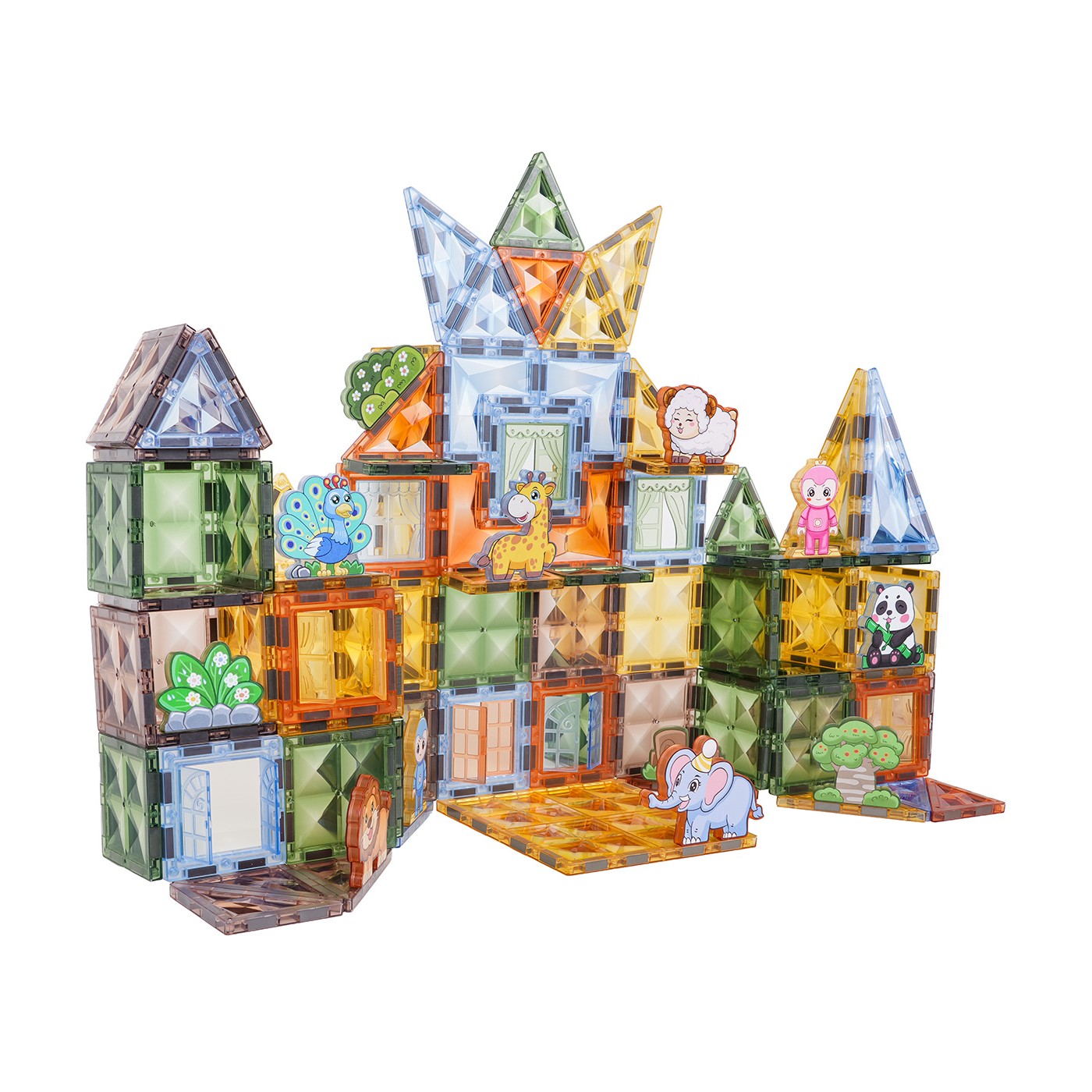 Magnetic Blocks Set 116 pcs.