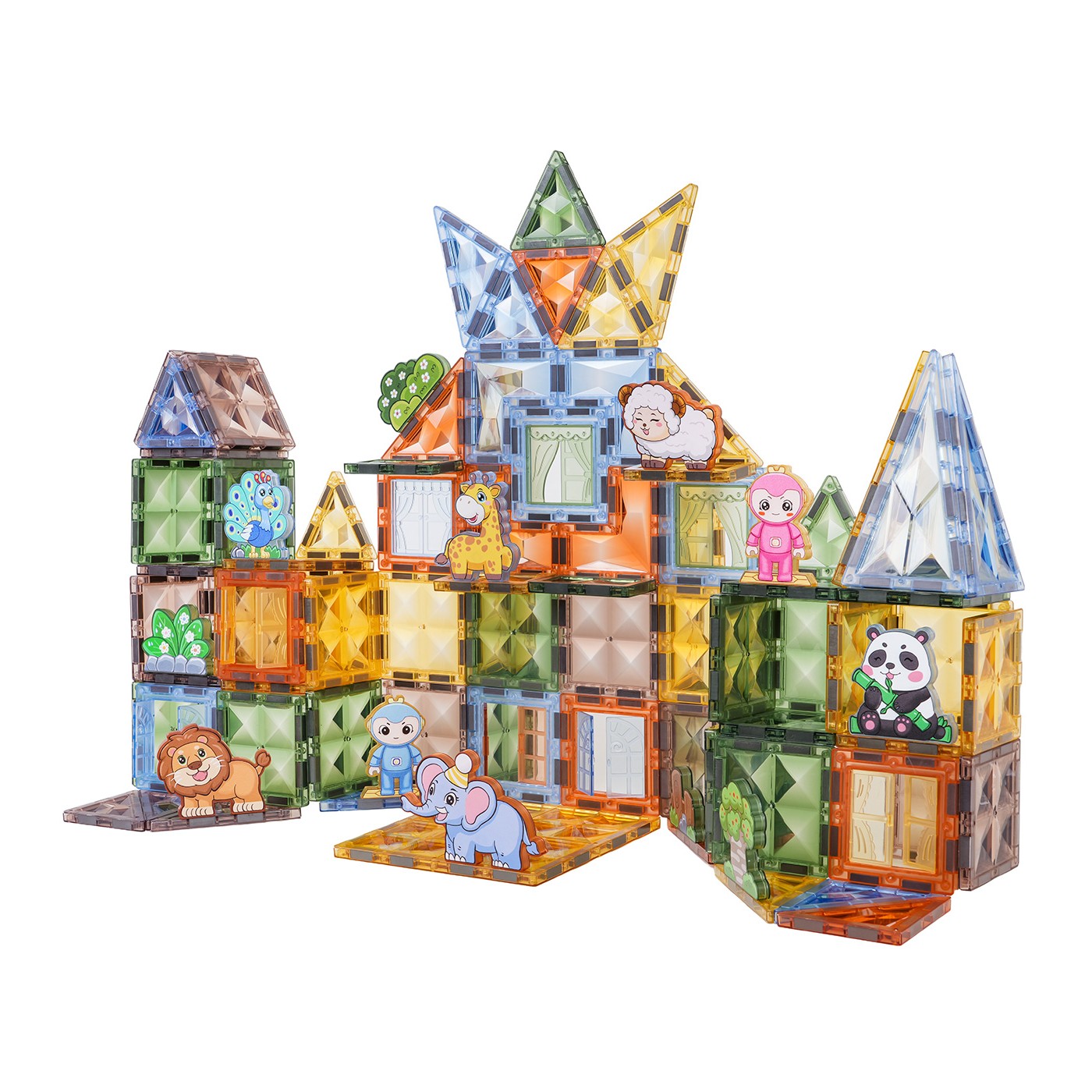 Magnetic Blocks Set 116 pcs.