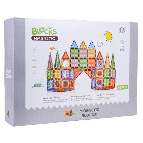 3D Magnetic Blocks Set 85pcs.