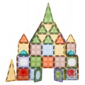 3D Magnetic Blocks Set with Backlight, 75 pcs.