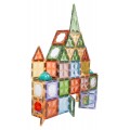3D Magnetic Blocks Set with Backlight, 75 pcs.