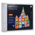 3D Magnetic Blocks Set with Backlight, 75 pcs.