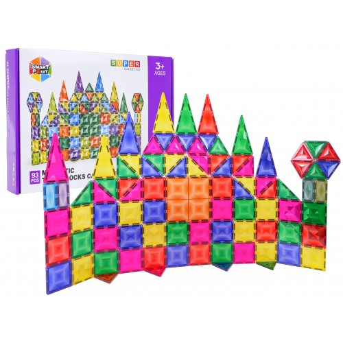 3D Magnetic Blocks Set 93pcs.