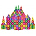 Set of Colorful Magnetic Blocks 150 pcs.