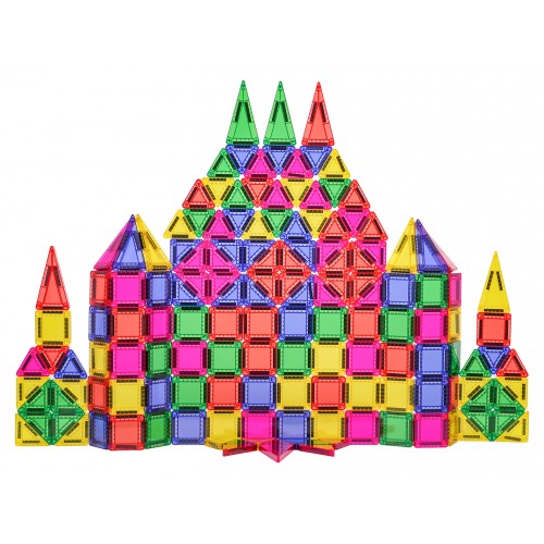 Set of Colorful Magnetic Blocks 150 pcs.