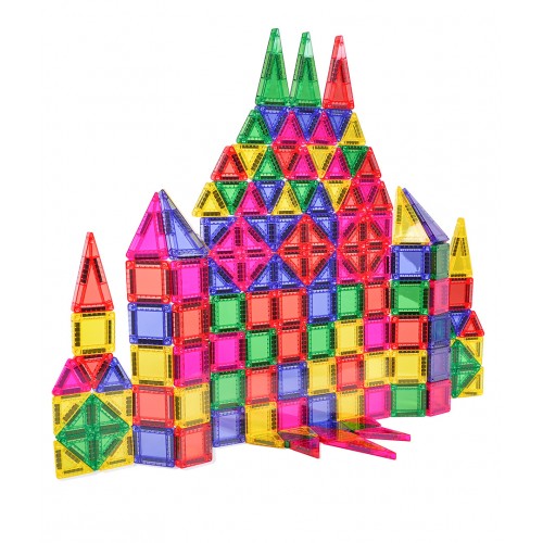 Set of Colorful Magnetic Blocks 150 pcs.