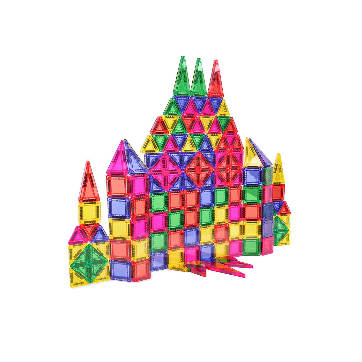Set of Colorful Magnetic Blocks 150 pcs.
