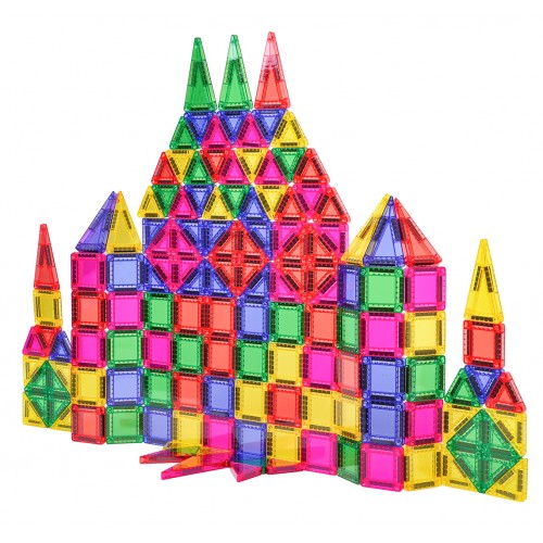 Set of Colorful Magnetic Blocks 150 pcs.