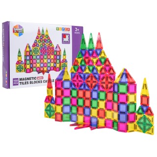 Set of Colorful Magnetic Blocks 150 pcs.