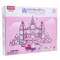 Pink Princess Magnetic Blocks Set 126 pcs.
