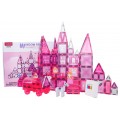 Pink Princess Magnetic Blocks Set 126 pcs.