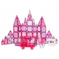 Pink Princess Magnetic Blocks Set 126 pcs.