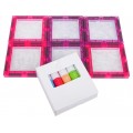 Pink Princess Magnetic Blocks Set 126 pcs.