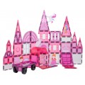 Pink Princess Magnetic Blocks Set 58 pcs.