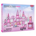 Pink Princess Magnetic Blocks Set 58 pcs.