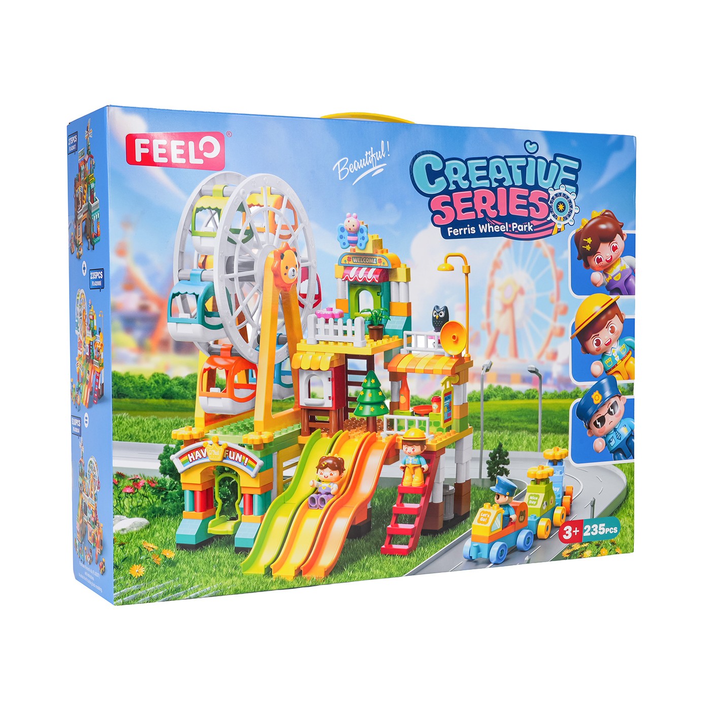 Amusement Park Construction Blocks 235pcs.