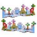 Set of Magnetic Cubes, Blocks, 384 pcs.
