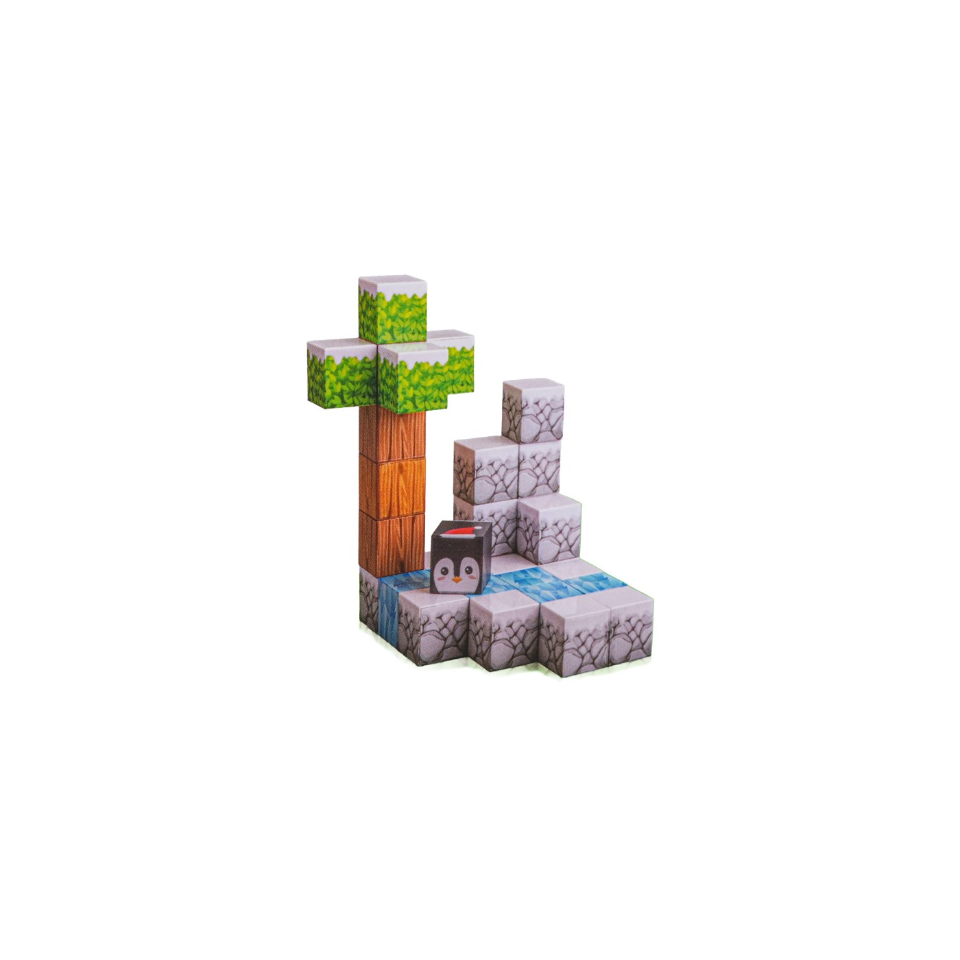 Set of Magnetic Cubes, Blocks, 384 pcs.